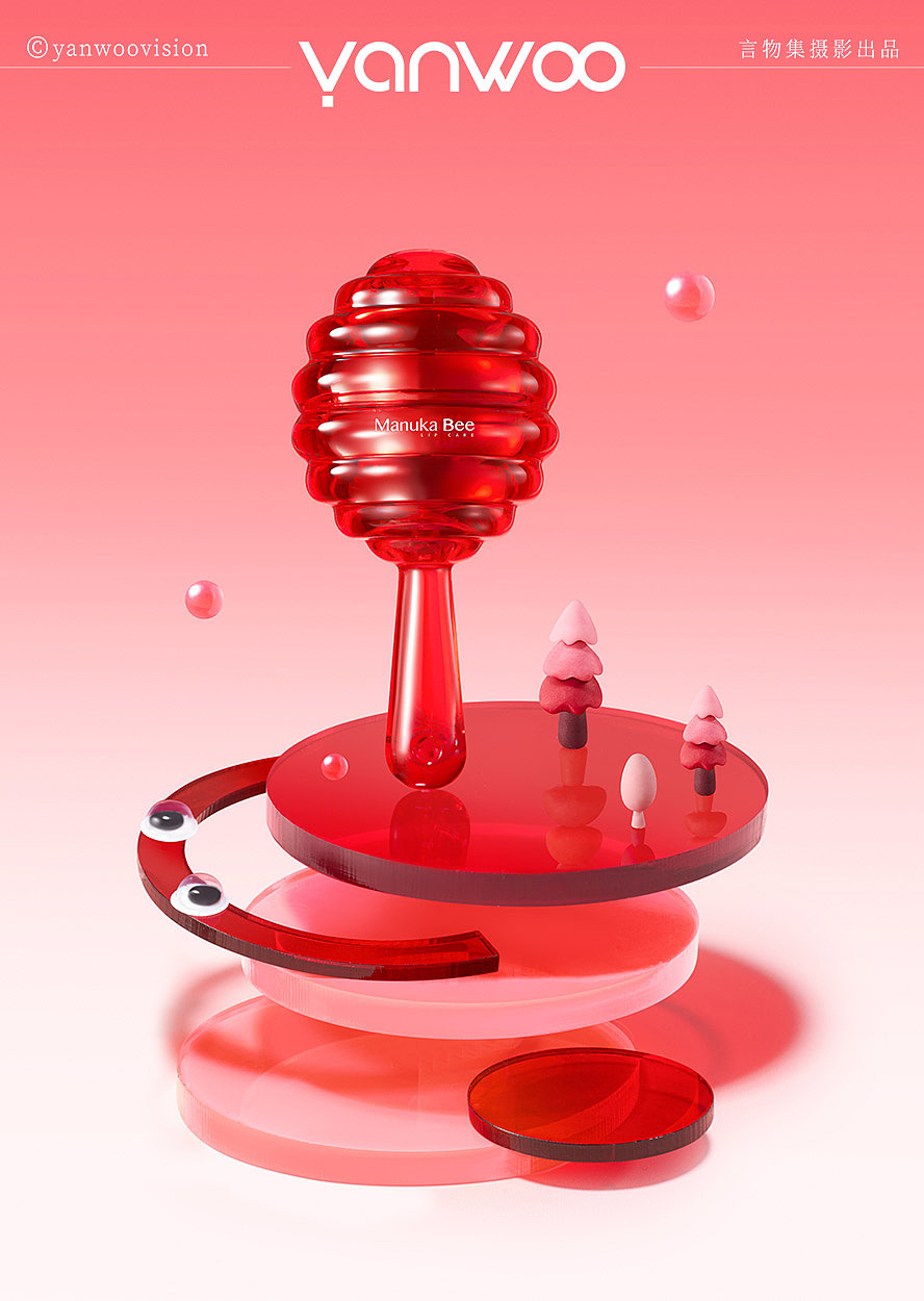 言物集 X 小蜜坊 | 儿童创意童趣润唇膏护肤品拍摄杭州