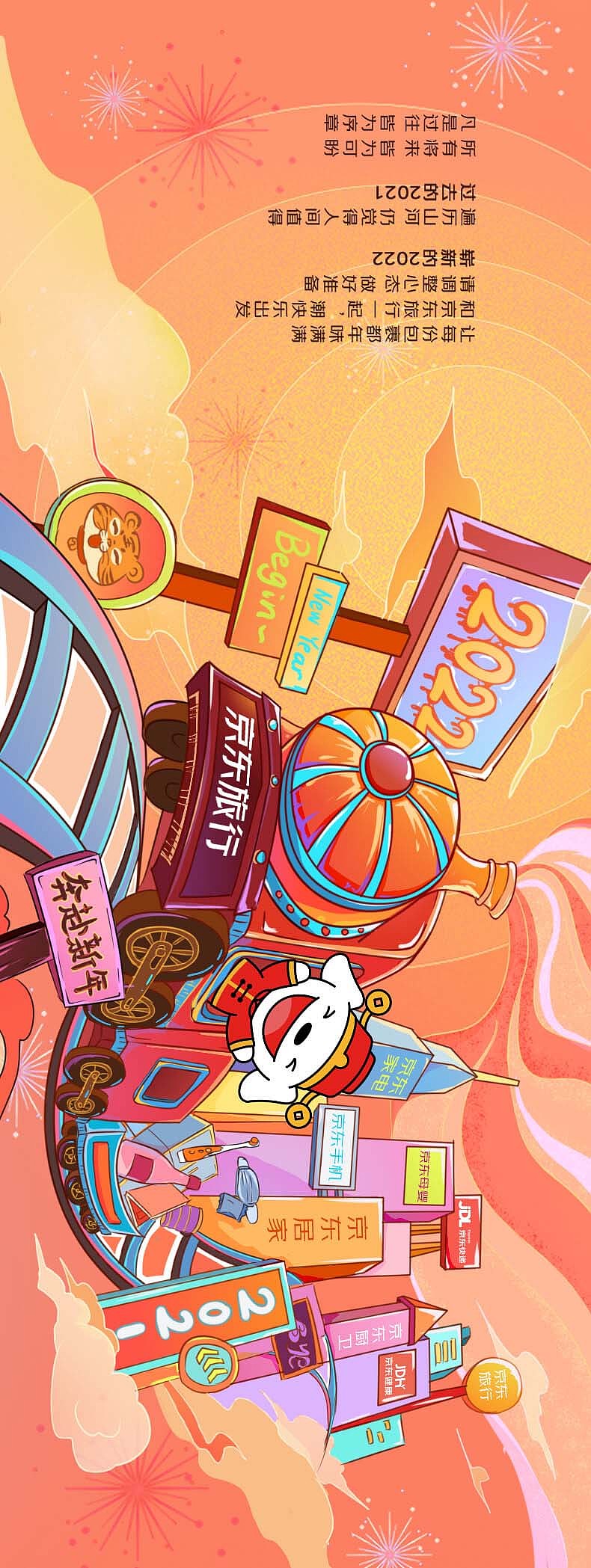 条漫设计 | 年俗之旅