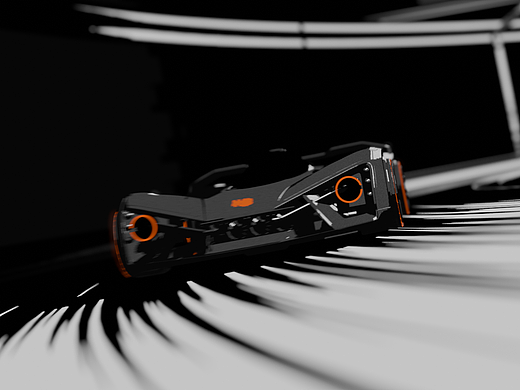 【美漫风赛车动画】 Blender 三渲二的顶格操作