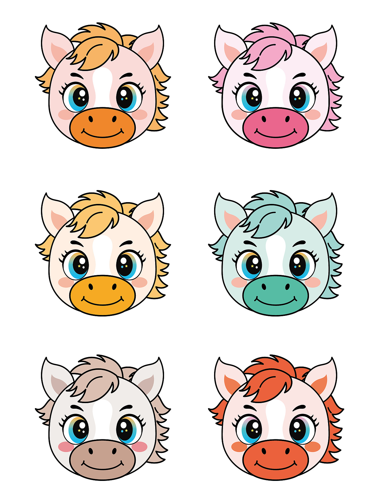 小马宝宝IP潮玩生肖IP卡通可爱插画设计形象（图ZMzg2MjAxODQ4） - 商业插画 - 站酷设计师阿茹生肖IP原创素材 - 站酷ZCOOL