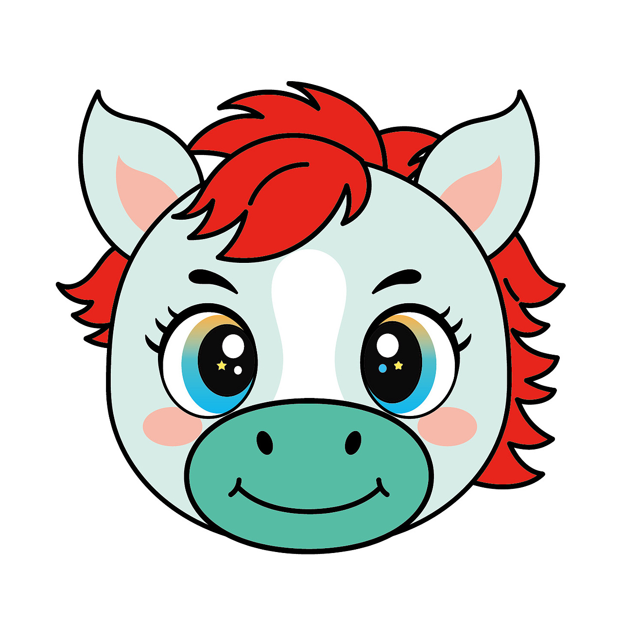 小马宝宝IP潮玩生肖IP卡通可爱插画设计形象（图ZMzg2MjAxOTI4） - 商业插画 - 站酷设计师阿茹生肖IP原创素材 - 站酷ZCOOL