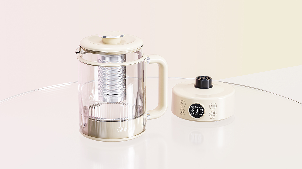 美的养生壶（图ZMzg2MjAxNDA4） - 其他工业/产品 - 站酷设计师尚来设计原创素材 - 站酷ZCOOL