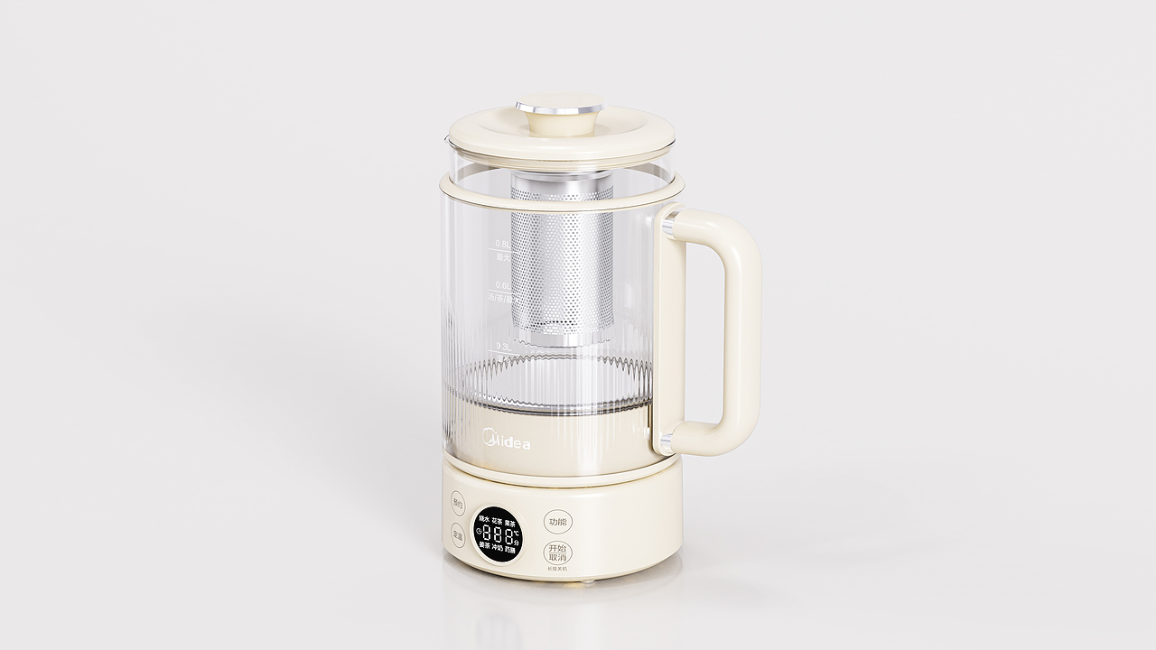 美的养生壶（图ZMzg2MjAxNDIw） - 其他工业/产品 - 站酷设计师尚来设计原创素材 - 站酷ZCOOL