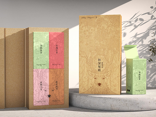 林深见鹿 | 茶叶包装设计 | 茶叶礼盒设计 | 茶包装