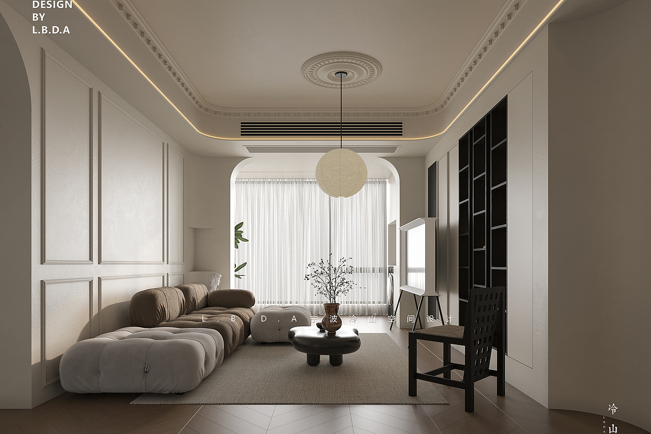 江上印丨116㎡法式精装修改造（图ZMzg2MjExNzQ0） - 家装设计 - 站酷设计师LBDA冷山丨严栋原创素材 - 站酷ZCOOL