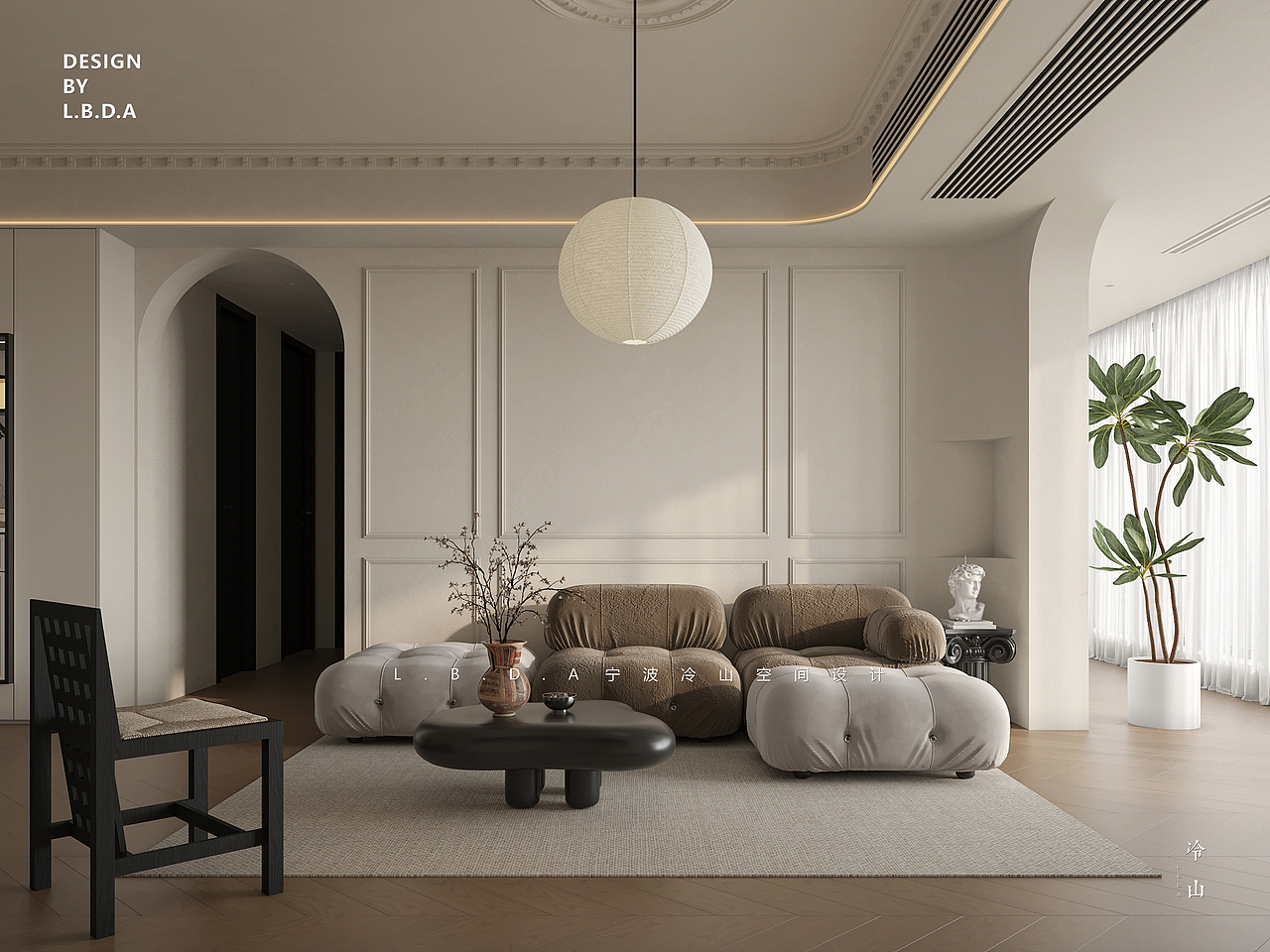 江上印丨116㎡法式精装修改造（图ZMzg2MjExNzMy） - 家装设计 - 站酷设计师LBDA冷山丨严栋原创素材 - 站酷ZCOOL