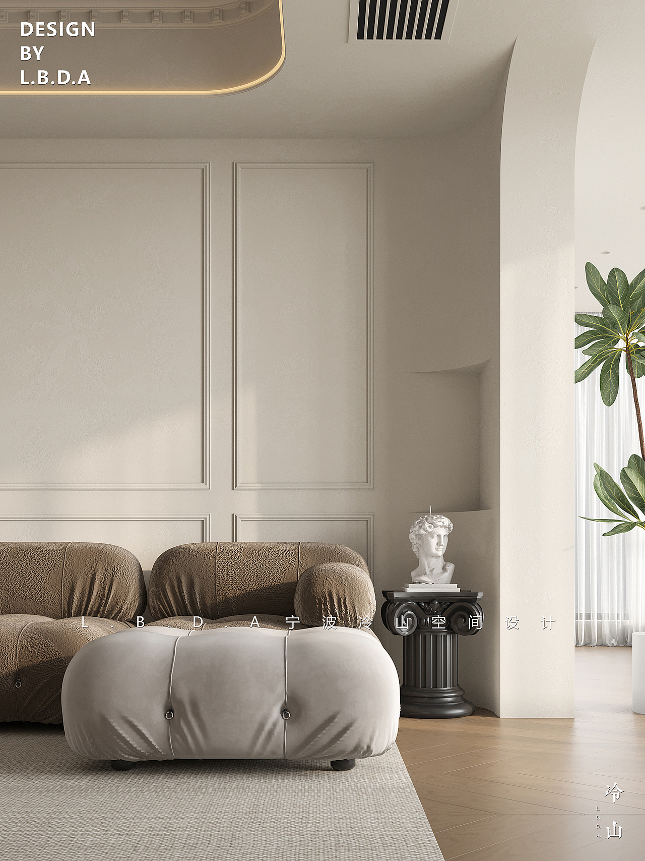 江上印丨116㎡法式精装修改造（图ZMzg2MjExNzU2） - 家装设计 - 站酷设计师LBDA冷山丨严栋原创素材 - 站酷ZCOOL