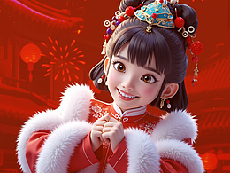 AI制作新年微信图
