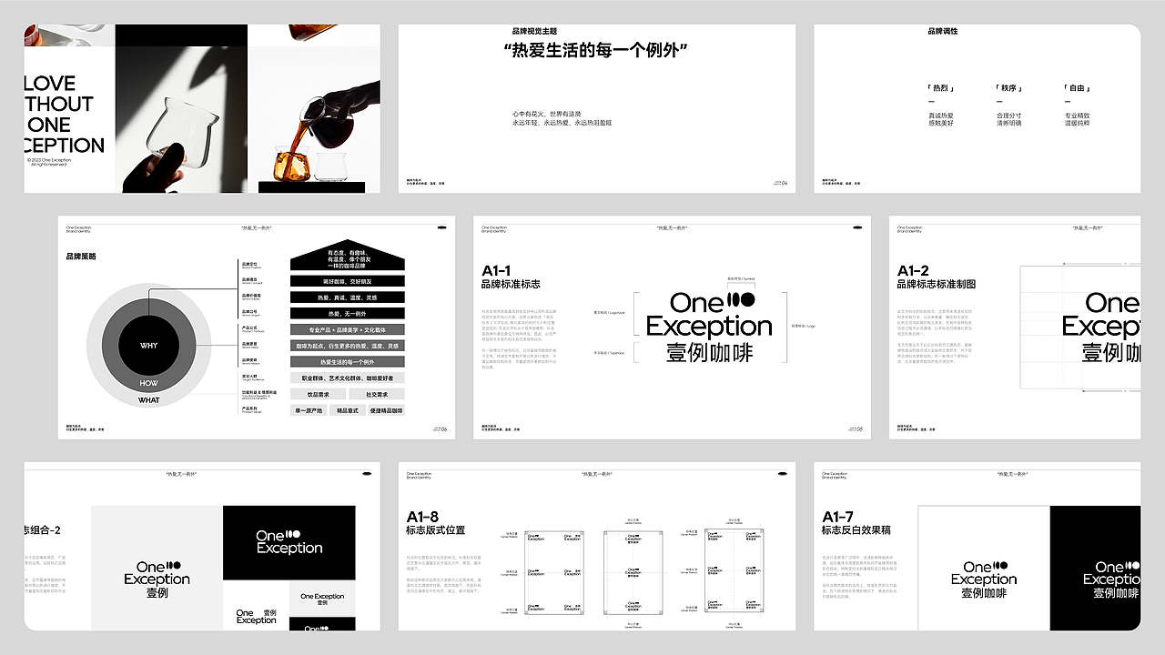 壹例咖啡品牌及包装全案设计