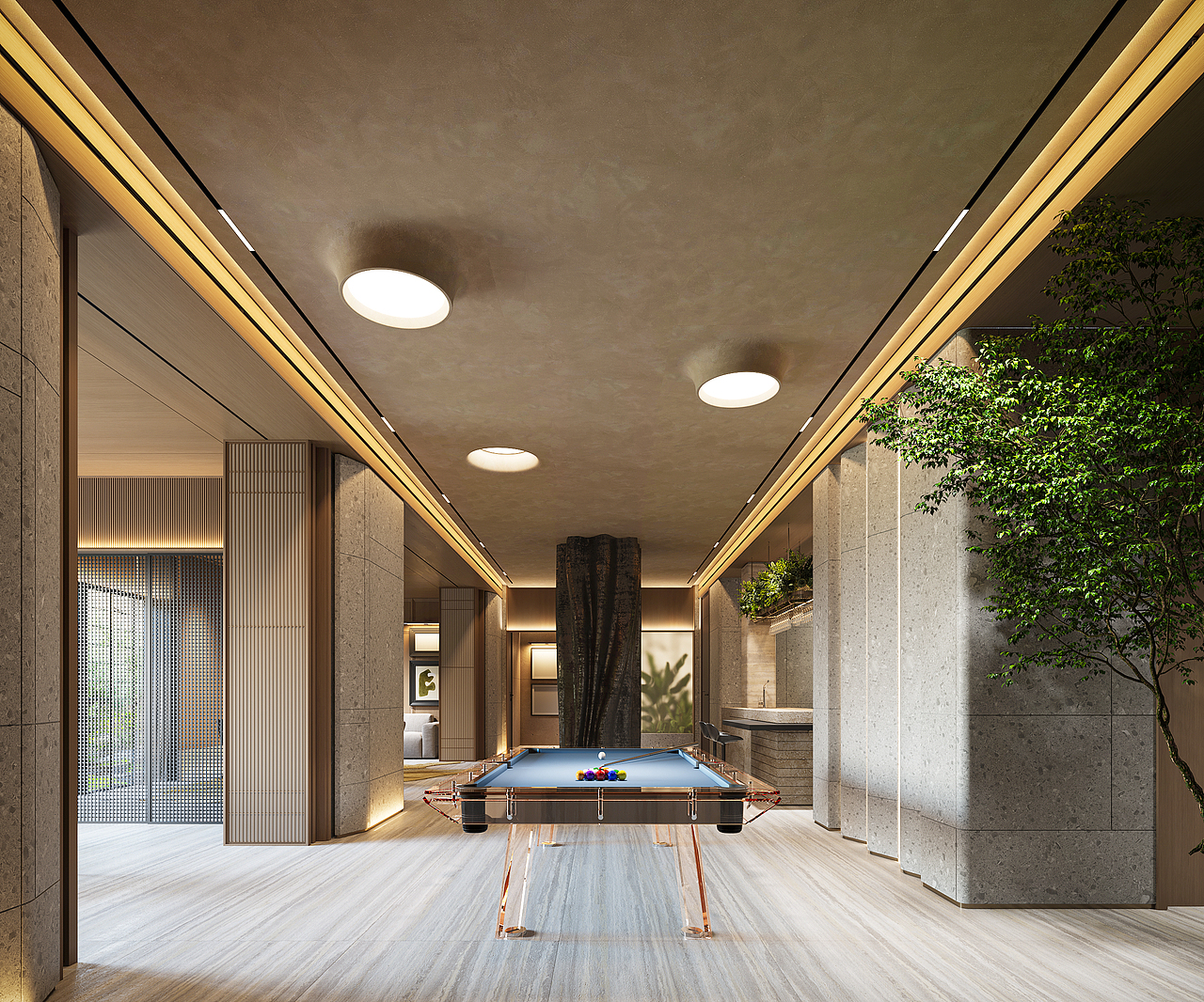 样板房公区——长沙佐尚视觉（图ZMzg2MjIxNjg4） - 商业空间设计 - 站酷设计师佐尚效果图官方原创素材 - 站酷ZCOOL