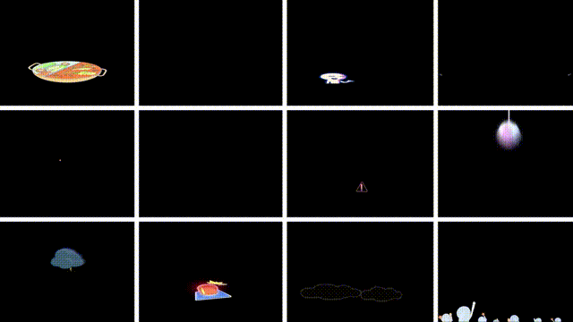 内包花字动画展示