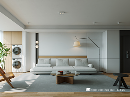 近期渲染|原木風客餐廳