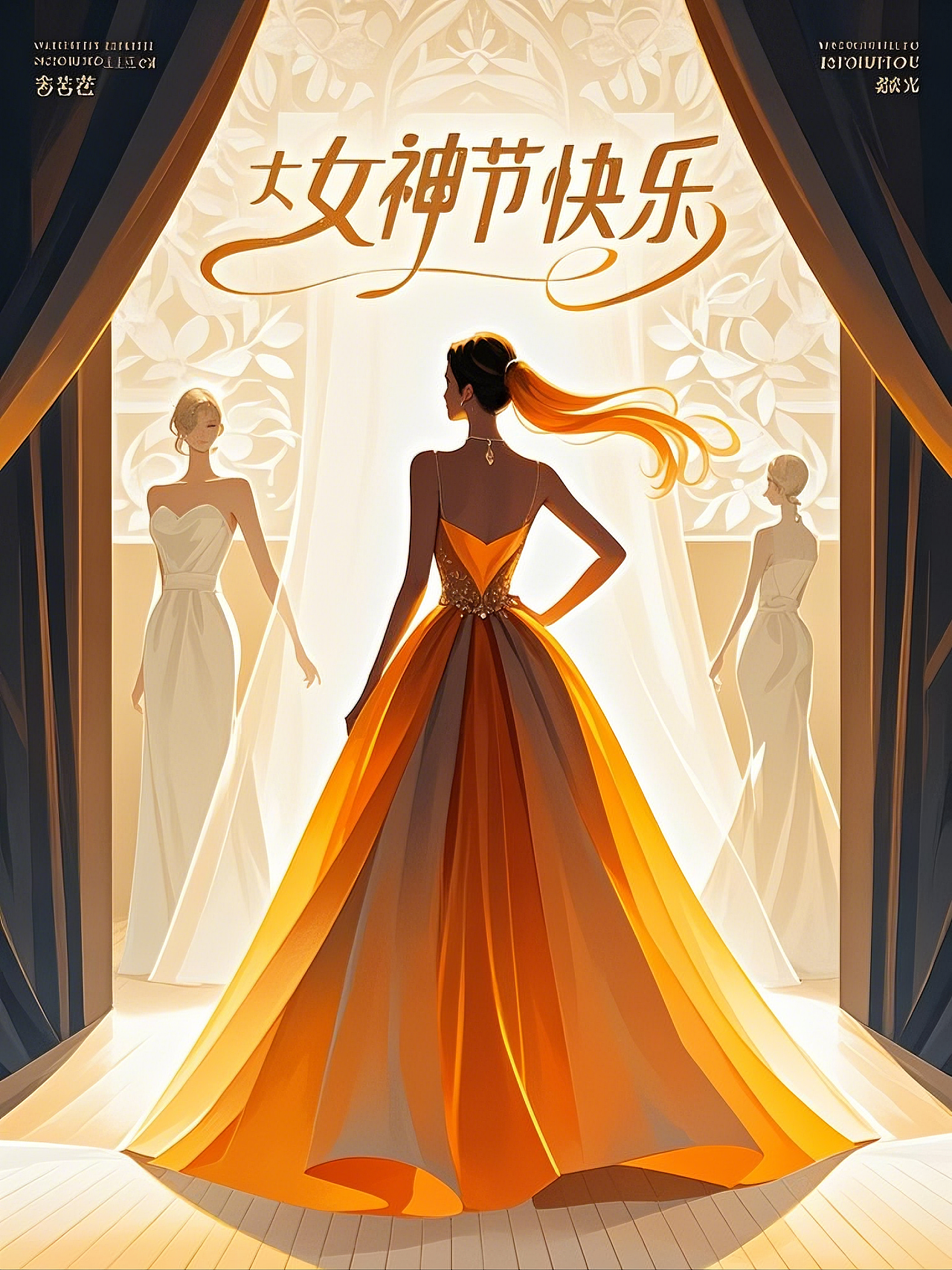 三八妇女节，女神节，女王节，女生节快乐（图ZMzg2MjM1NzM2） - 海报 - 站酷设计师晓扬摄影原创素材 - 站酷ZCOOL