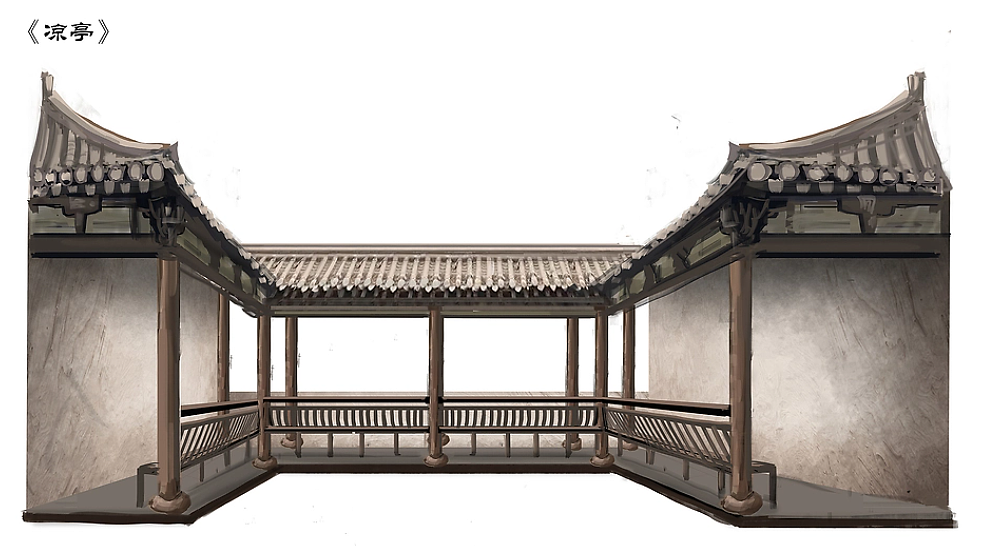 武威非遗博览园/场景设计稿（图ZMzg2MjU1NjQ4） - 绘画 - 站酷设计师卷Jan原创素材 - 站酷ZCOOL