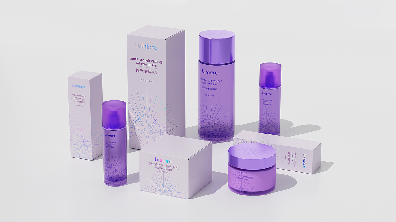 护肤个护美妆品牌全案设计丨Lumière