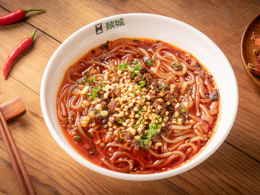 面与套饭 美食拍摄