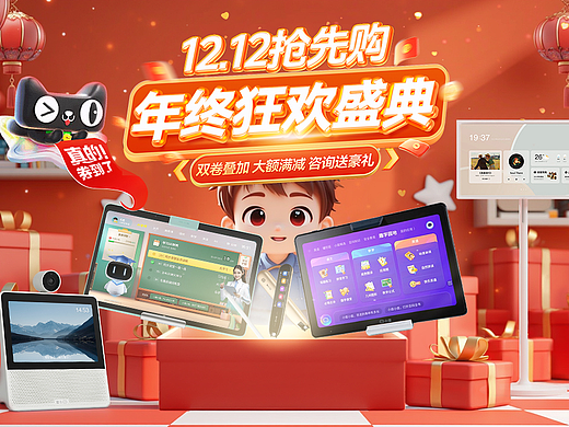 小家电，活动海报，场景，学习机，24年整理