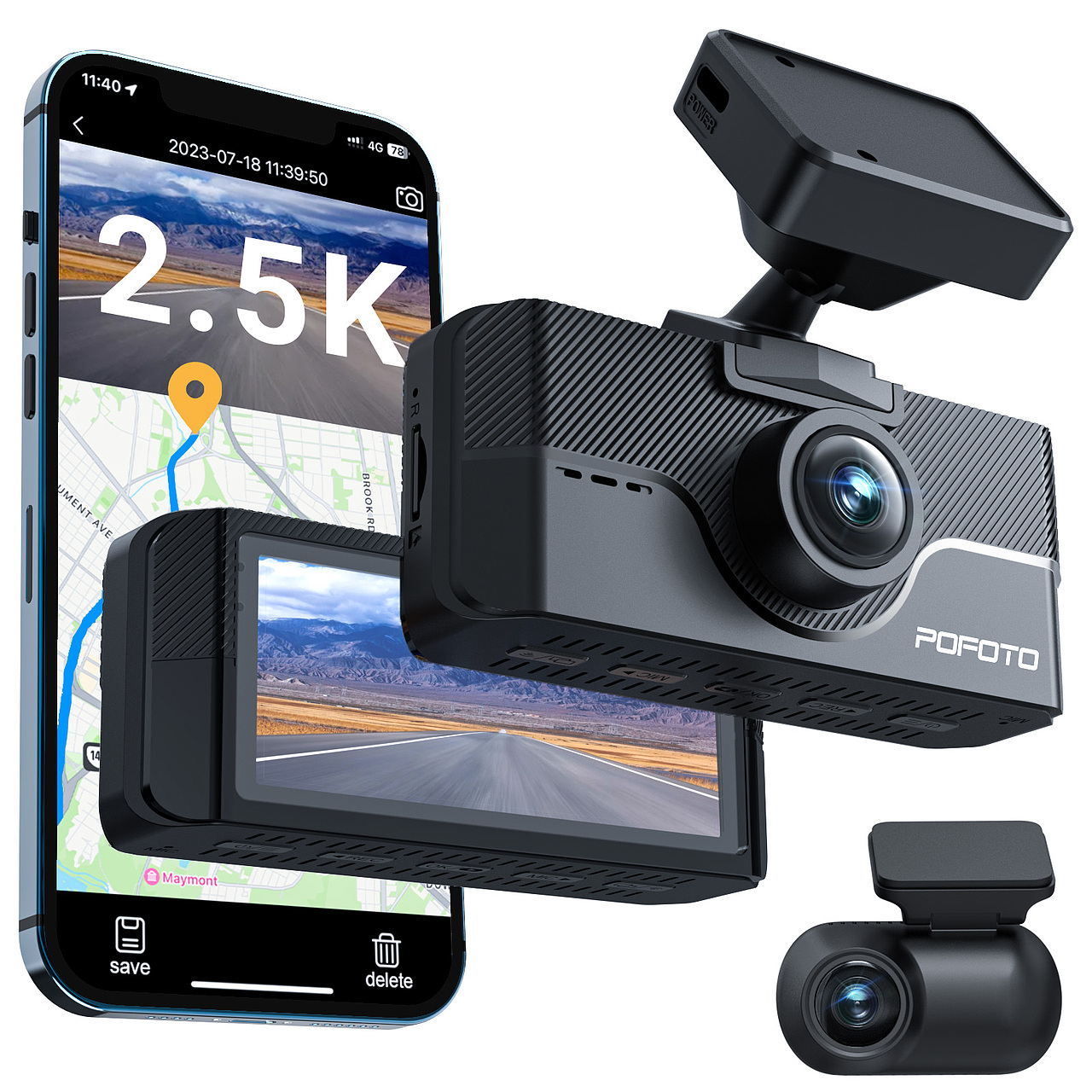 亚马逊 前后双录行车记录仪（图ZMzg2MzA0Mzg0） - 其他平面 - 站酷设计师查令CR84号原创素材 - 站酷ZCOOL