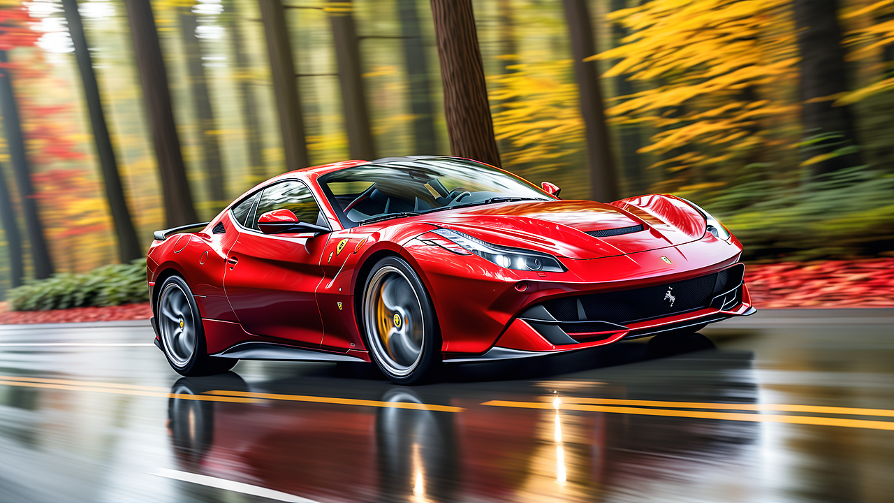 AIGC_FORZA_地平线_跑车极速竞速_Stable Diffusion!