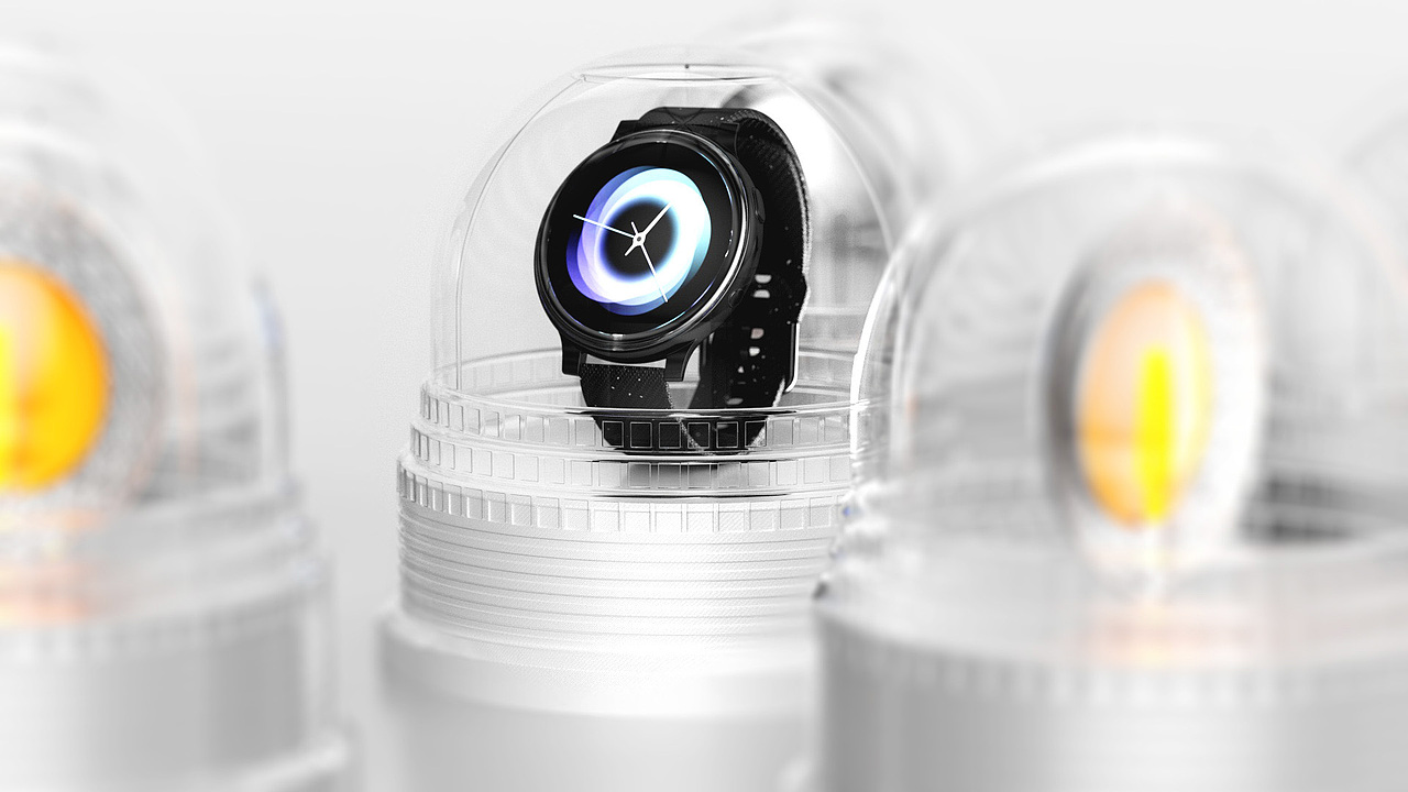 智能手表-产品动画渲染