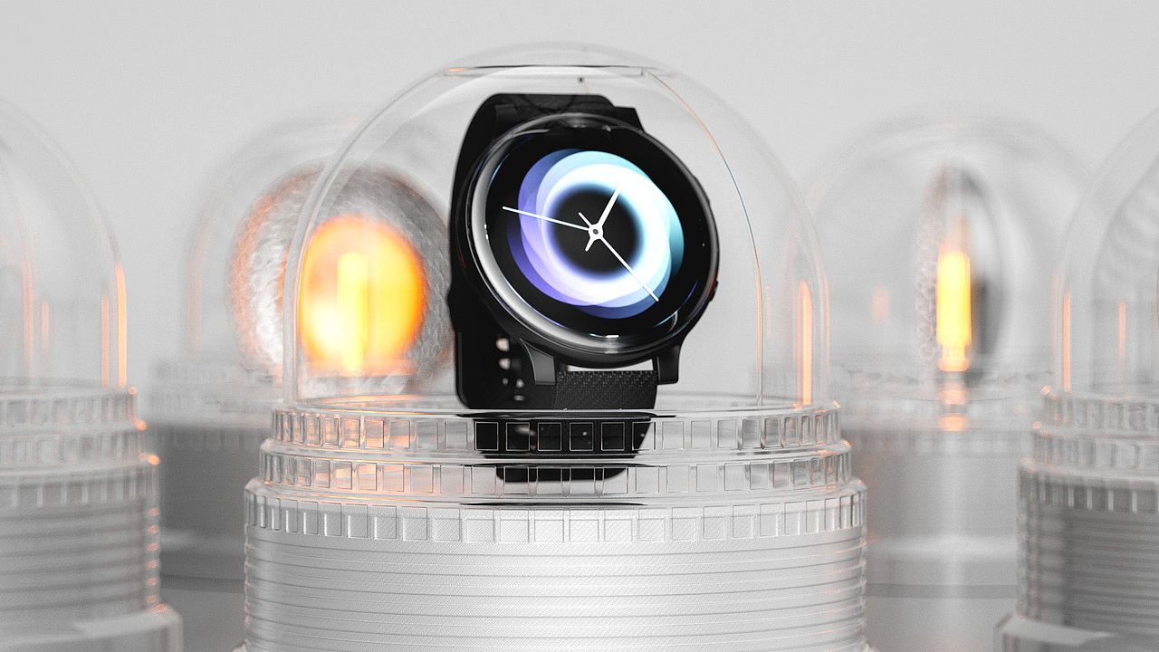 智能手表-产品动画渲染