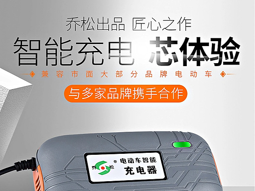 电动车充电器详情页 天猫 淘宝 京东