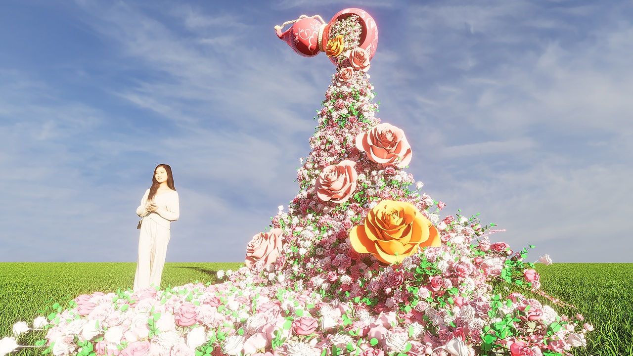 西游乐园春日躺营节（图ZMzg2MzM0MDI0） - 其他三维 - 站酷设计师让驱散飞一会原创素材 - 站酷ZCOOL