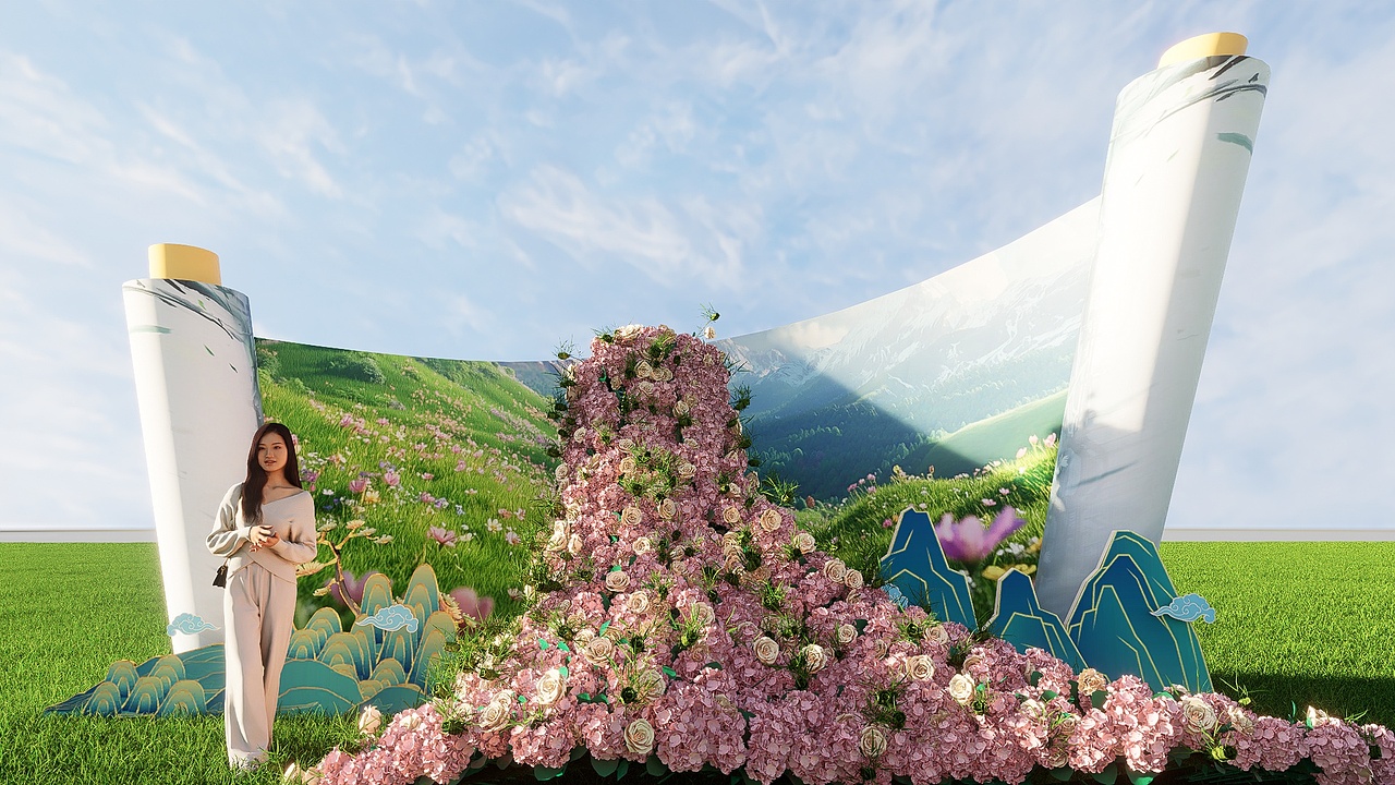 西游乐园春日躺营节（图ZMzg2MzM0MDM2） - 其他三维 - 站酷设计师让驱散飞一会原创素材 - 站酷ZCOOL