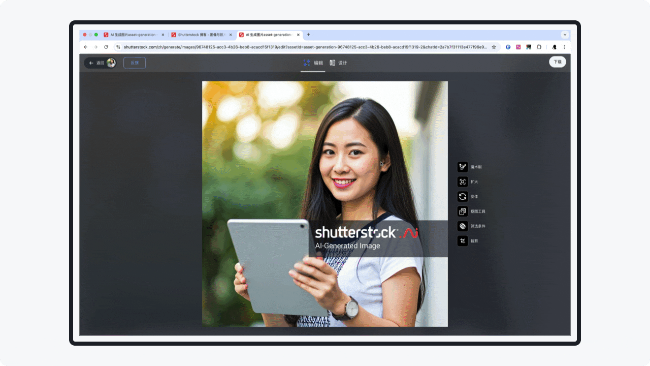 AI魔法(1)丨如何让Shutterstock AI为你节省一笔高昂的付费图片费用?(图ZMTUwMzY1MDg=) - 观点 - 站酷设计师廖尔摩斯原创素材 - 站酷ZCOOL