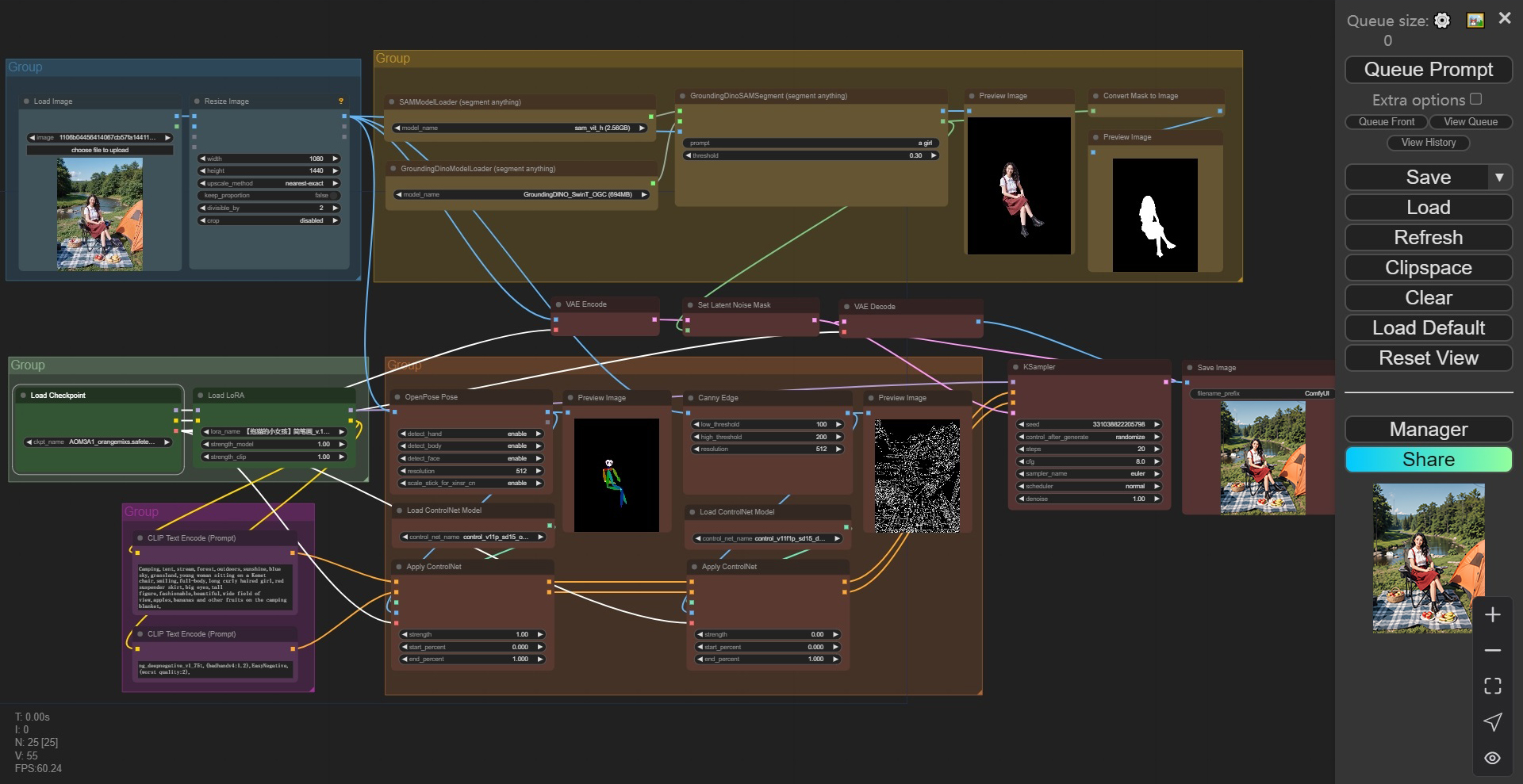 ComfyUI喂饭教程！一个适合新手的工作流搭建思路（图ZMTUwMzY2OTY=） - 教程 - 站酷设计师设计未成师原创素材 - 站酷ZCOOL
