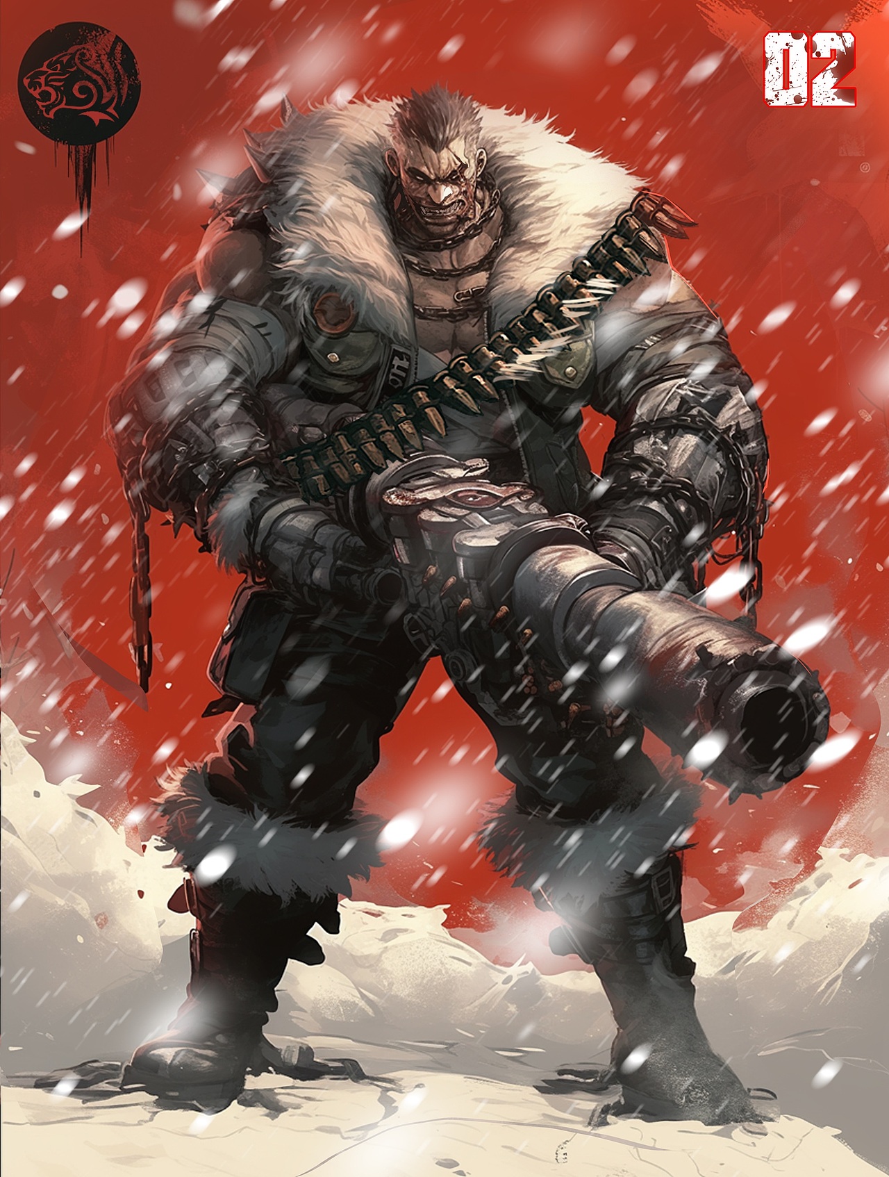 智取威虎山系列，座山雕与他的八大金刚（图ZMzg2MzUwMTEy） - 概念设定 - 站酷设计师熊胖儿原创素材 - 站酷ZCOOL