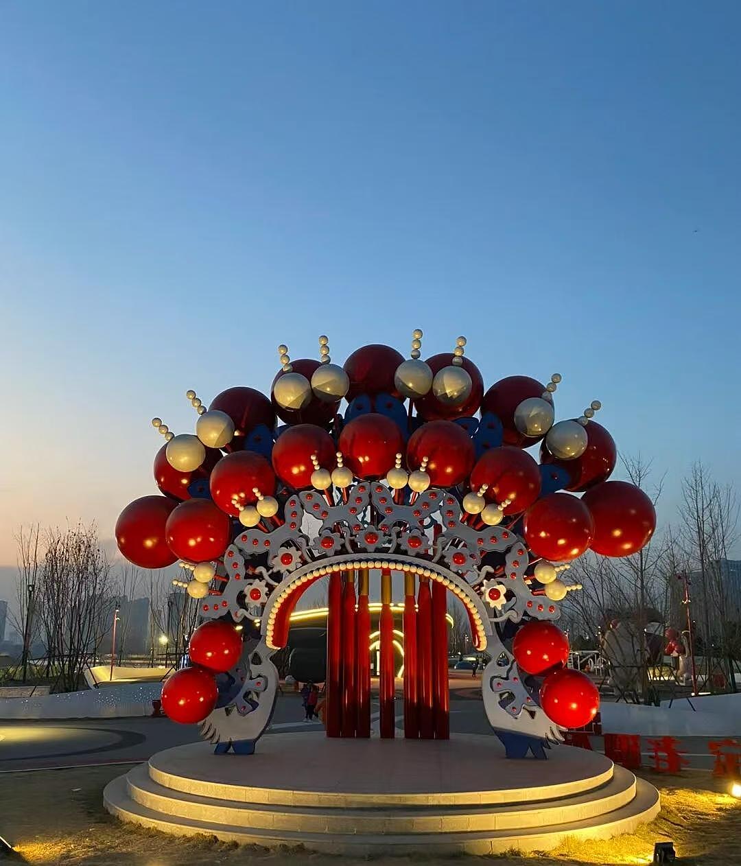 商业美陈门头的材质选择