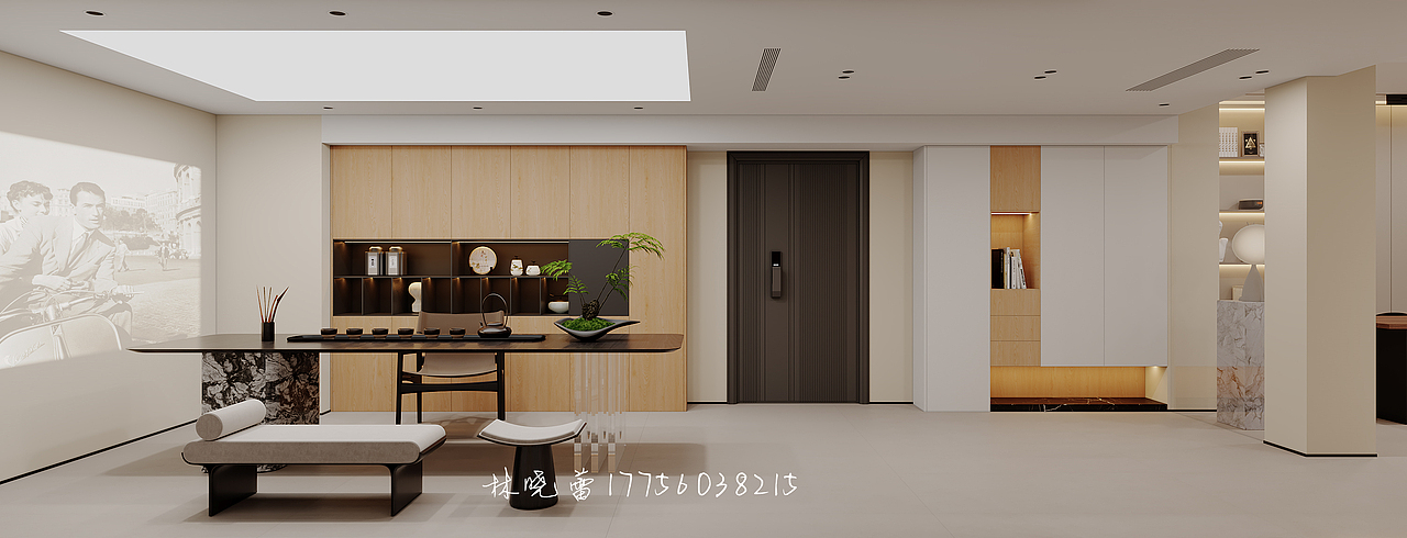 现代极简复式，生活中的艺术感