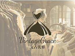 VintageGrace(復古優(yōu)雅)服裝品牌設計
