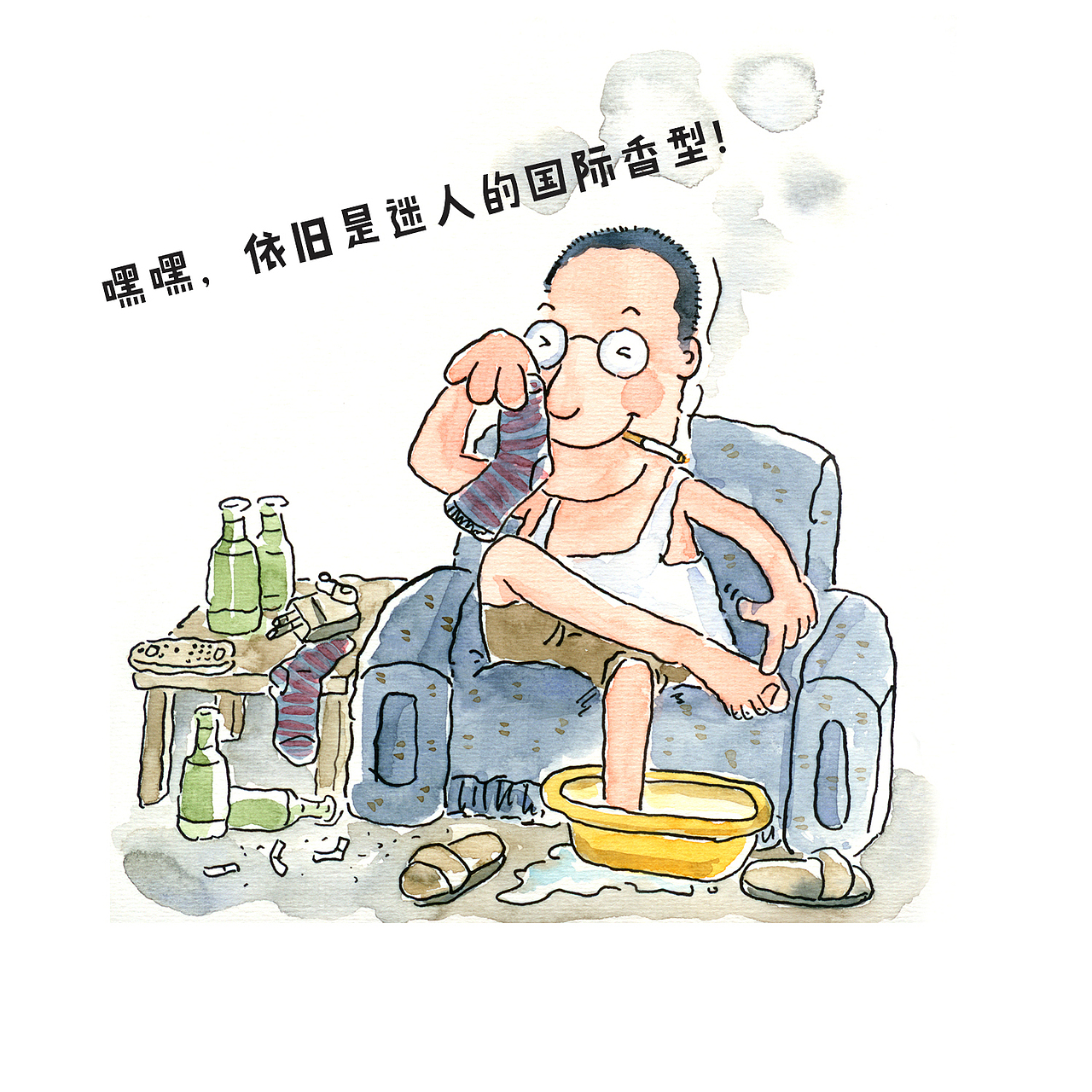 东北人老刘（图ZMzg2MzgyNjI0） - 单幅漫画 - 站酷设计师疯狂的邦邦原创素材 - 站酷ZCOOL