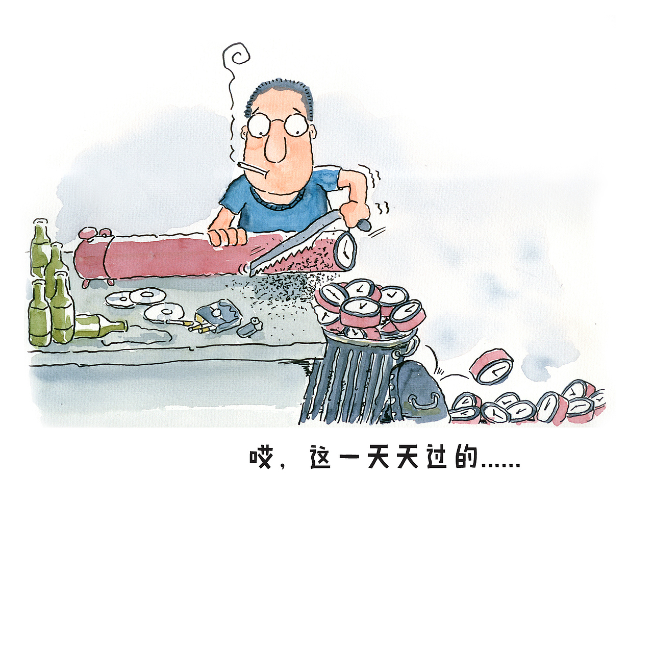 东北人老刘（图ZMzg2MzgyODU2） - 单幅漫画 - 站酷设计师疯狂的邦邦原创素材 - 站酷ZCOOL