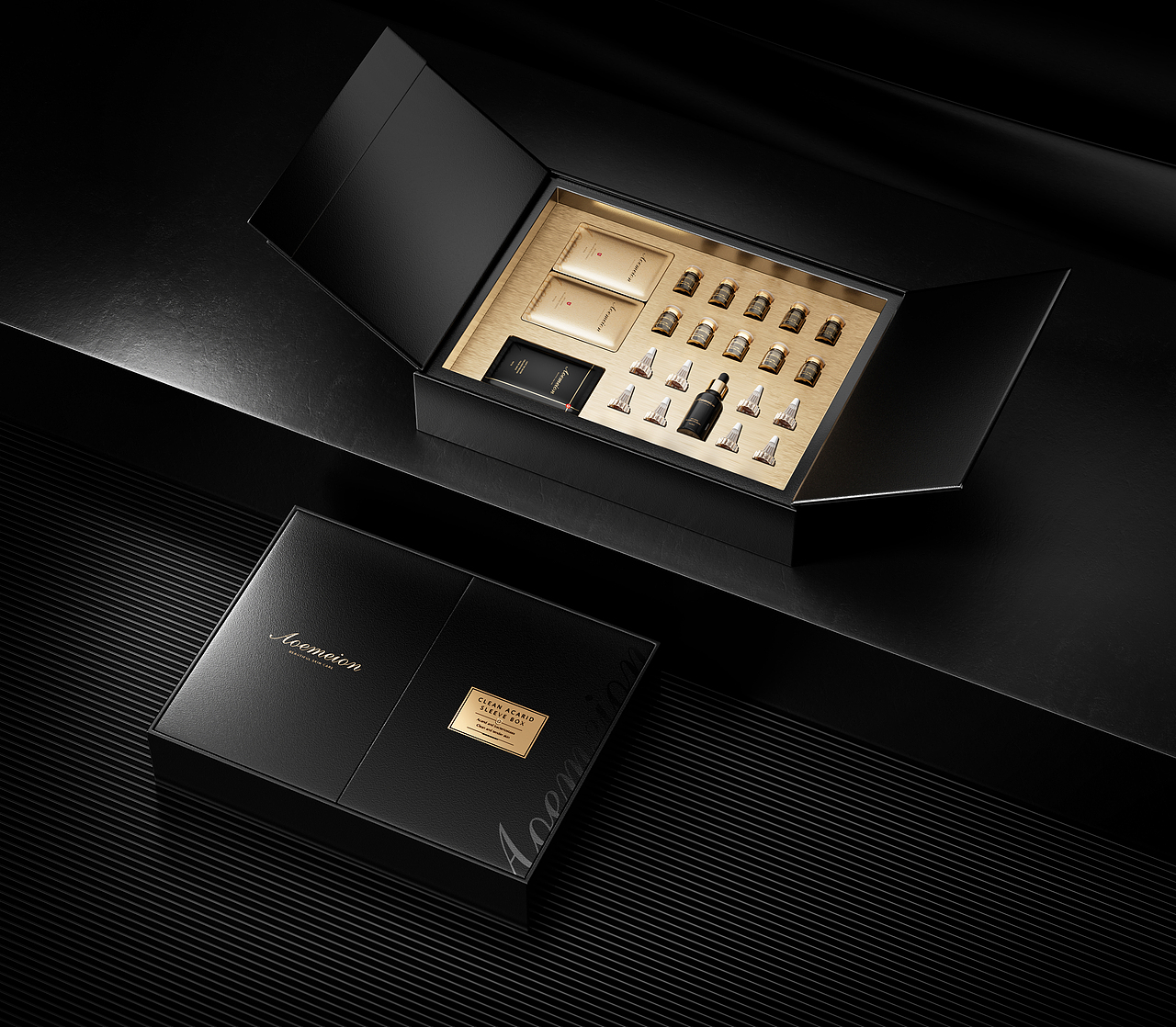 美妆套组设计化妆品包装设计（图ZMzg2Mzg0MjQ4） - 包装 - 站酷设计师那夜凌晨原创素材 - 站酷ZCOOL