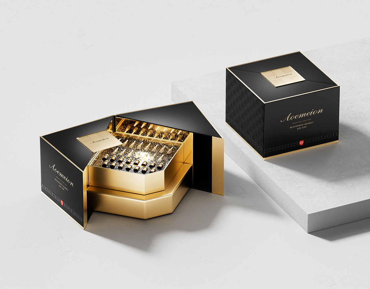 美妆套组设计化妆品包装设计（图ZMzg2Mzg0MjI0） - 包装 - 站酷设计师那夜凌晨原创素材 - 站酷ZCOOL