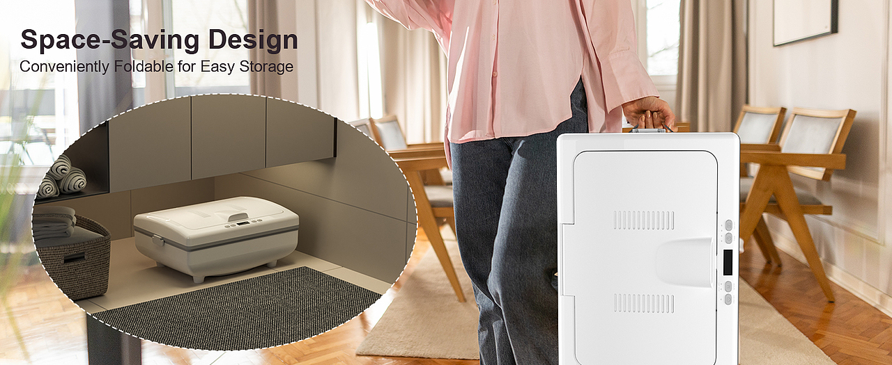 亚马逊-可折叠毛巾加热桶主图、A+