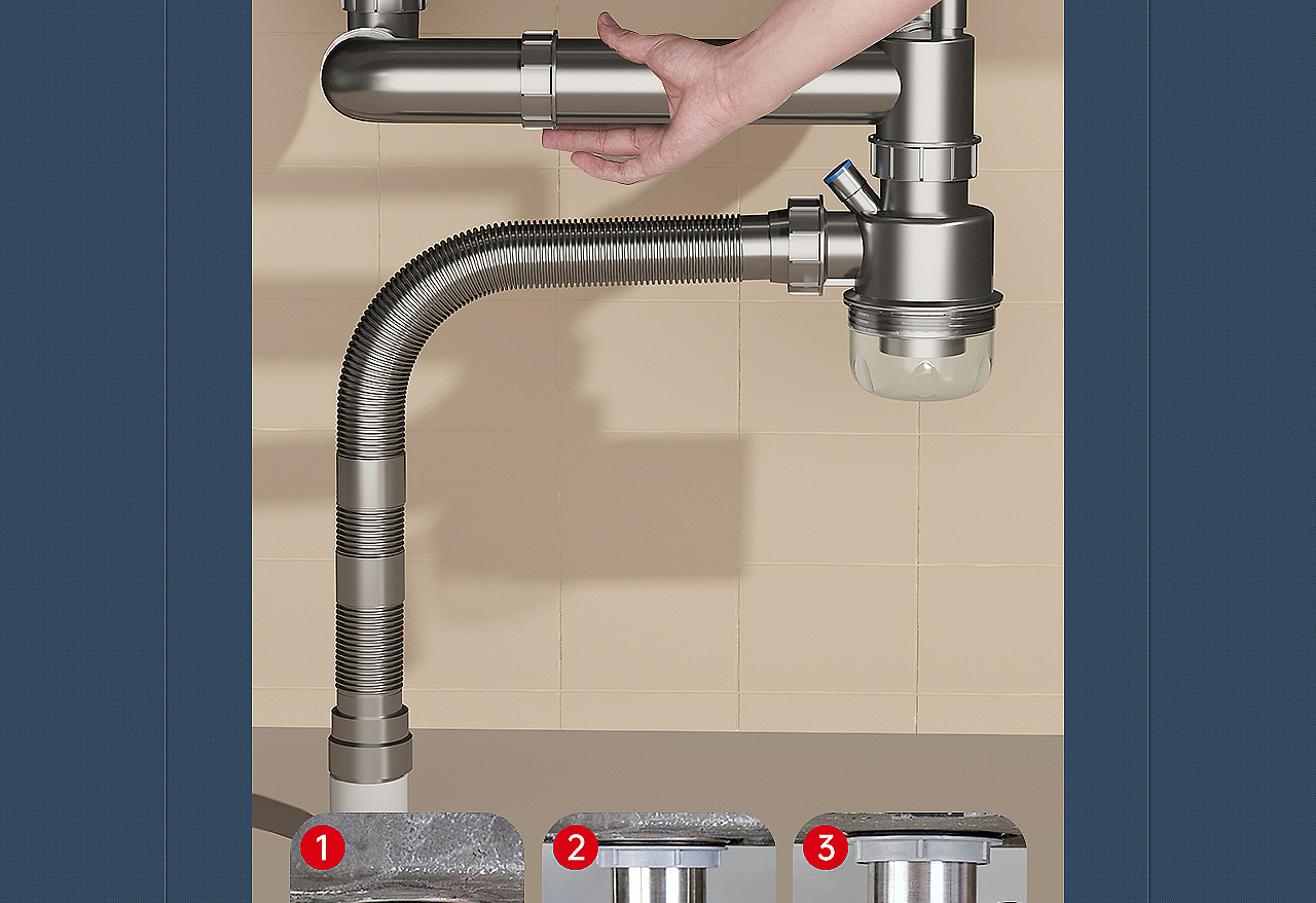 下水管下水器详情页设计*1