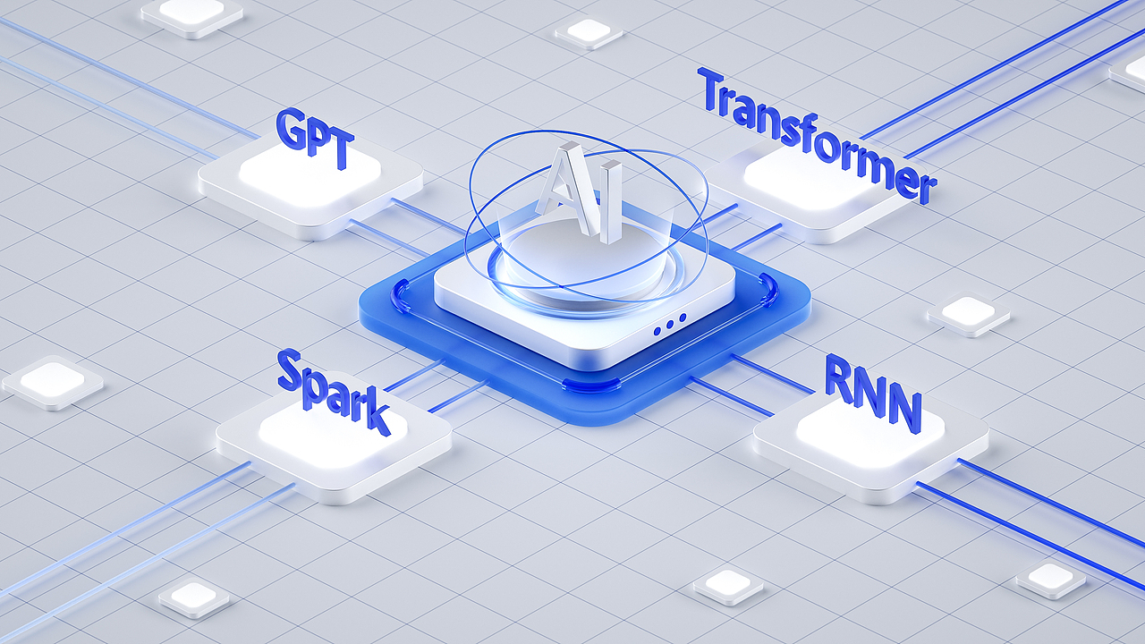 科大讯飞 × 微软风产品概念|三维动画|科技风|网页