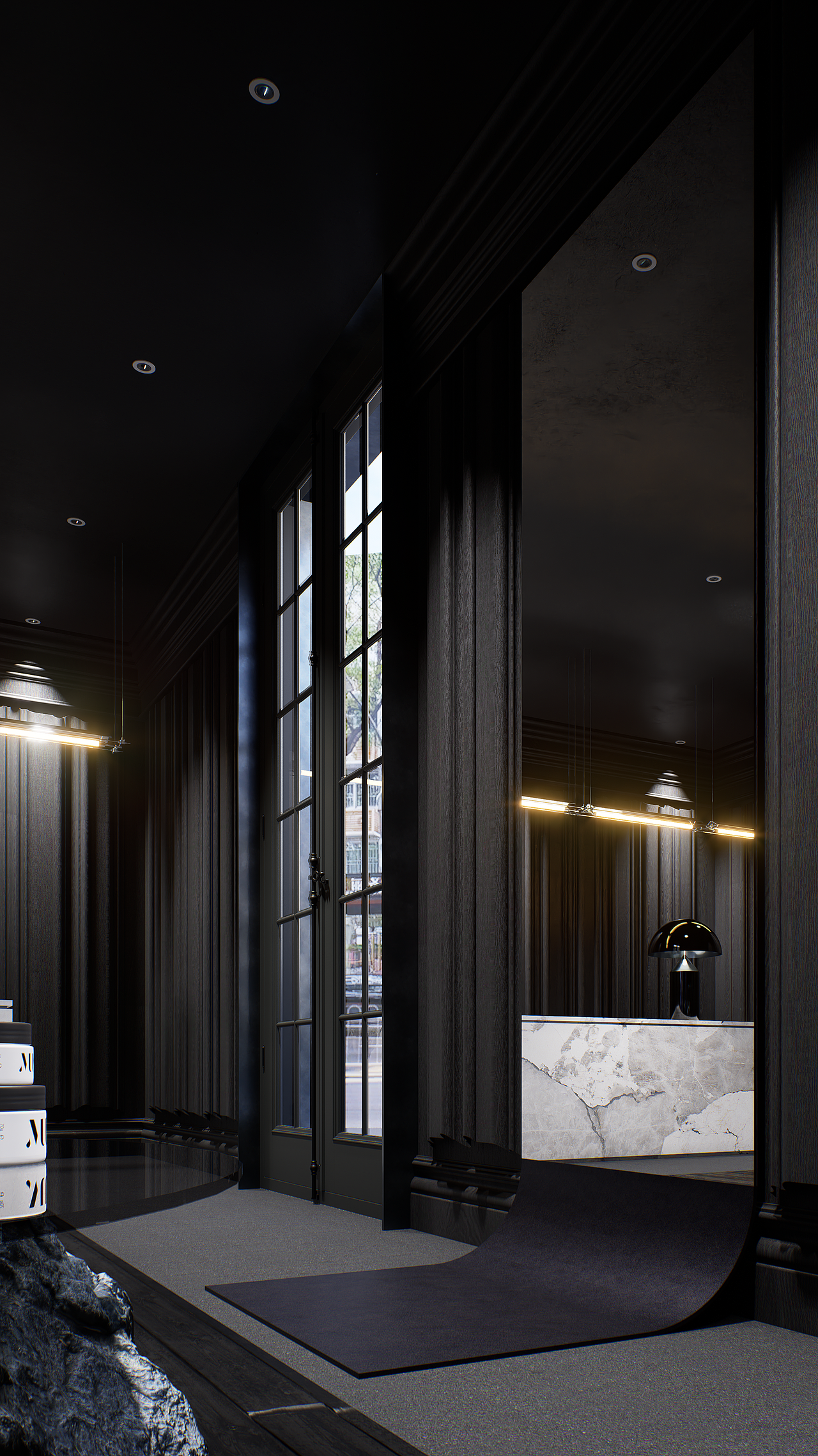 黑色系服装店【ZEN】哲恩设计（图ZMzg2Mzk1Nzky） - 商业空间设计 - 站酷设计师acun758原创素材 - 站酷ZCOOL