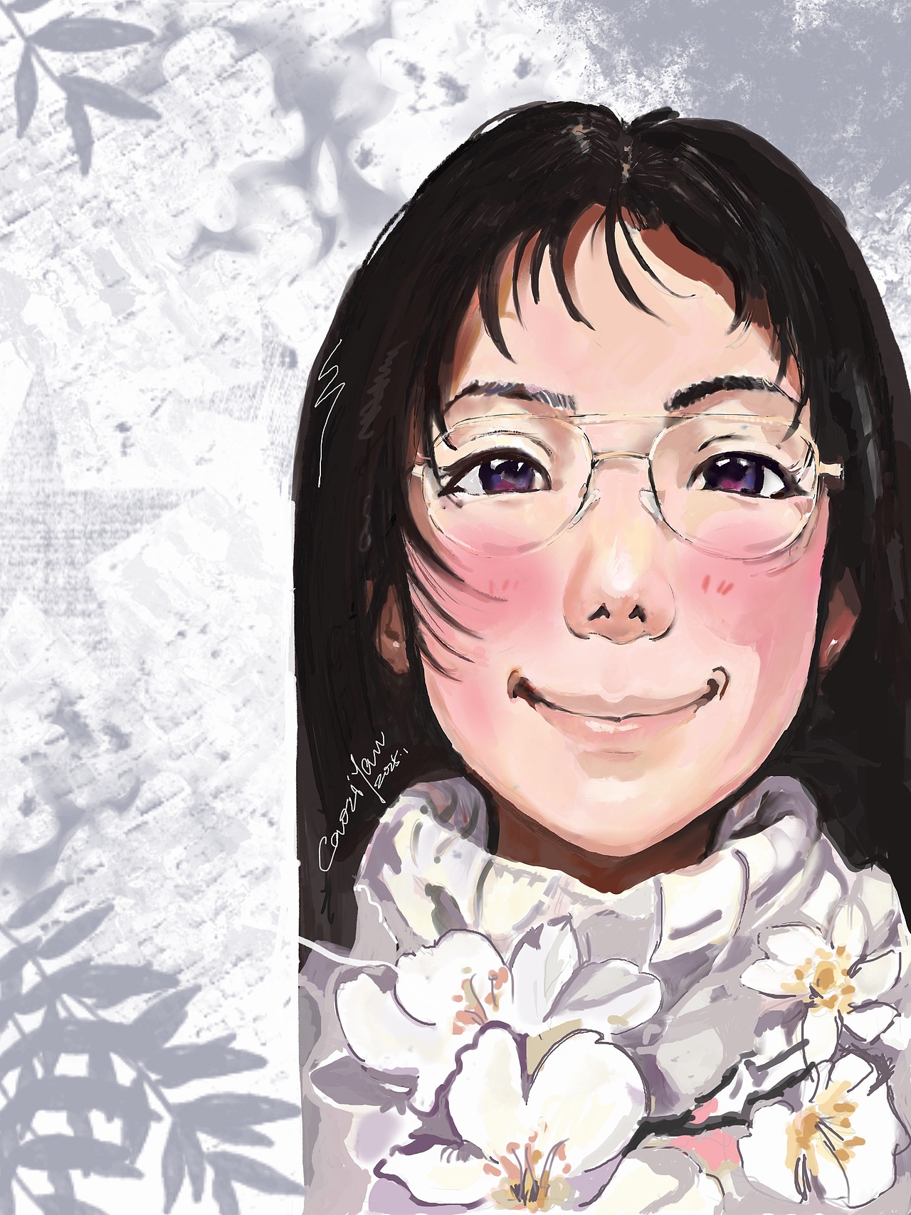 花季少女（图ZMzg2NDAzMjI0） - 儿童插画 - 站酷设计师淡蓝色的风筝原创素材 - 站酷ZCOOL