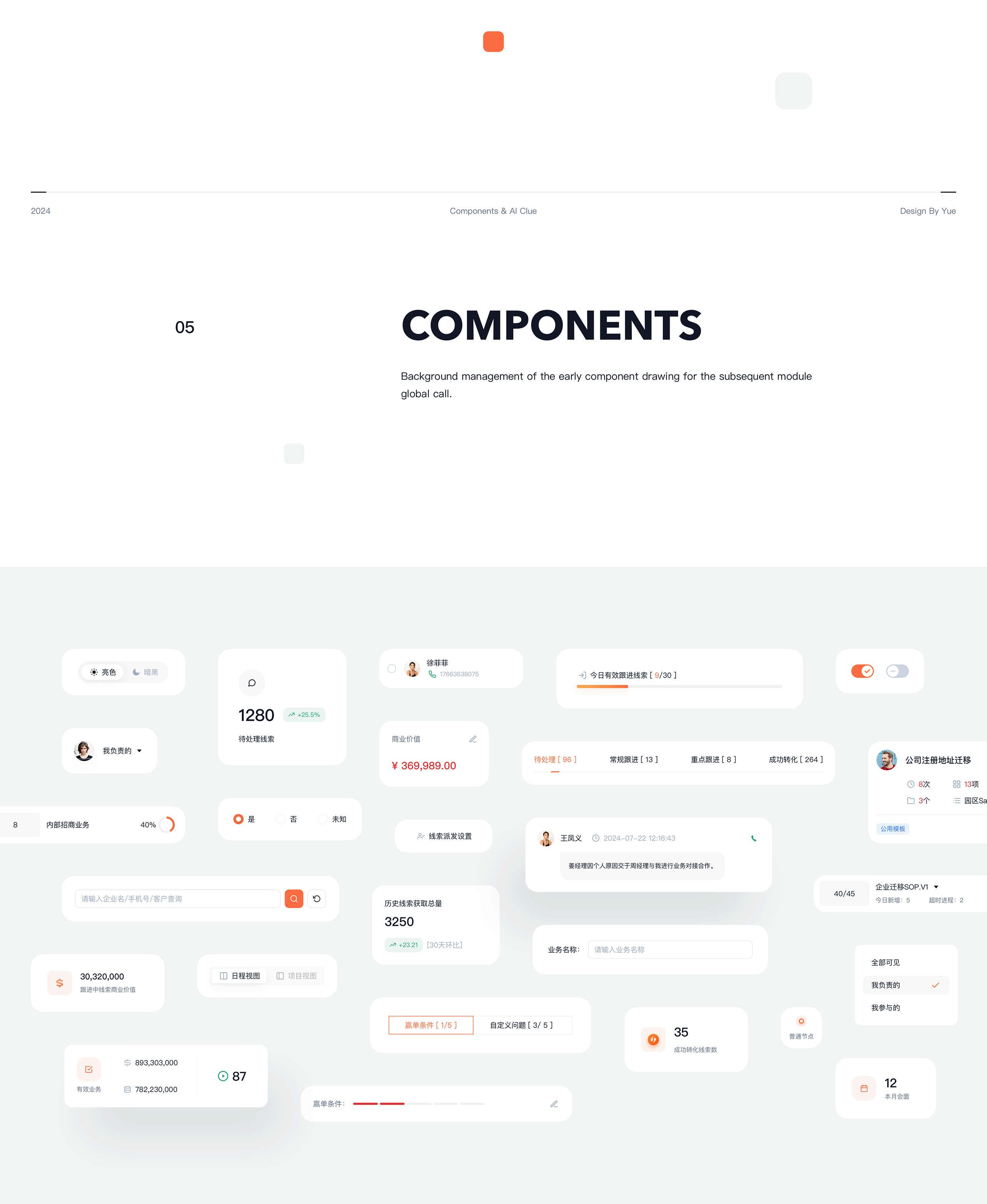 YISA SaaS CRM B端后台管理（图ZMzg2NDA0MTQw） - 其他UI - 站酷设计师锦钰鑫鑫原创素材 - 站酷ZCOOL