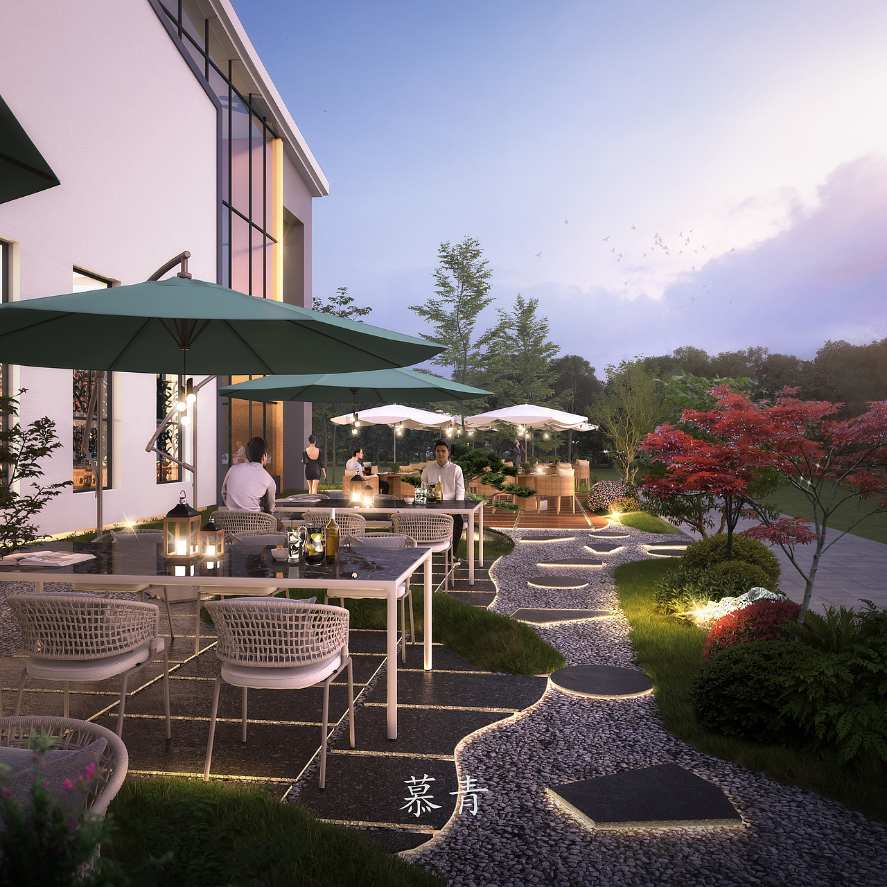 农家乐设计——在这里，远离城市喧嚣，让身心得到放松（图ZMzg2NDA5MjY0） - 其他空间 - 站酷设计师慕青15385130130原创素材 - 站酷ZCOOL