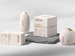 糙米焕活精华包装设计