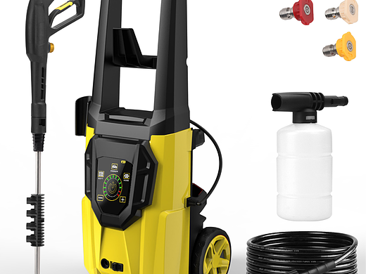 触屏高压清洗机
