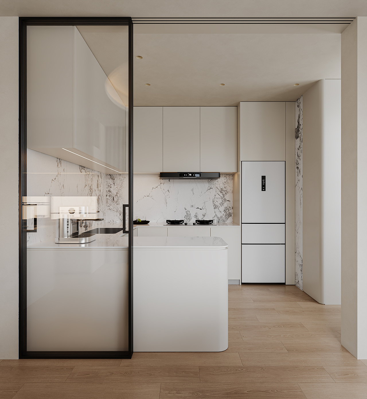 高端图渲染-大平层