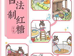 简笔画——图解古法制红糖
