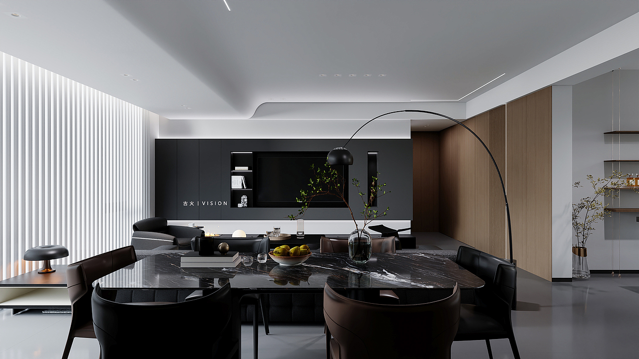 【GH-VISION】意式极简 最新案例出炉（图ZMzg2NDIxNzAw） - 家装设计 - 站酷设计师少时竹青酒原创素材 - 站酷ZCOOL